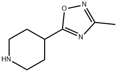 4-(3-METHYL-1,2,4-OXADIAZOL-5-YL)PIPERIDINE Structure