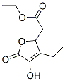 2-푸라아세트산,3-에틸-2,5-디하이드로-4-하이드록시-5-옥소-,에틸에스테르,(+)-(9CI)