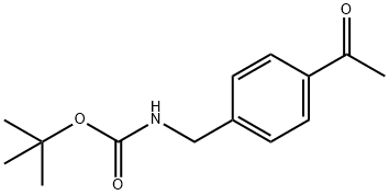 (4-ACETYL-PHENYL)-METHYL-CARBAMIC ACID TERT-BUTYL ESTER Structure