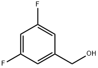 3,5-ジフルオロベンジル アルコール 化学構造式