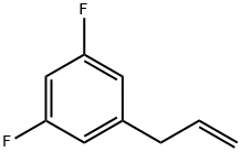 3-(3,5-DIFLUOROPHENYL)-1-PROPENE 结构式