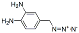 1,2-Benzenediamine,  4-(azidomethyl)- 结构式