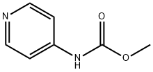 methyl N-pyridin-4-ylcarbamate 结构式