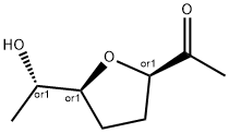 Ethanone, 1-[tetrahydro-5-(1-hydroxyethyl)-2-furanyl]-, [2alpha,5alpha(S*)]- (9CI) Structure