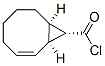Bicyclo[6.1.0]non-2-ene-9-carbonyl chloride, (1alpha,8alpha,9alpha)- (9CI) 结构式