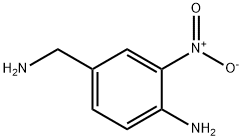 4-氨基-3-硝基苯甲胺 结构式
