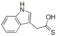 1H-Indole-3-ethanethioicacid(9CI) Struktur