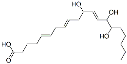 11,14,15-trihydroxyeicosa-5,8,12-trienoic acid Structure