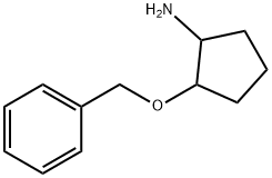 Cyclopentanamine, 2-(phenylmethoxy)- (9CI) Struktur