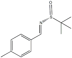 2-Propanesulfinamide,2-methyl-N-[(4-methylphenyl)methylene]-,[S(R)]-(9CI) Structure
