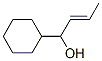 1-CYCLOHEXYL-2-BUTEN-1-OL 结构式