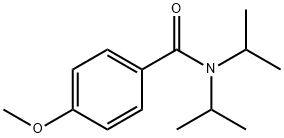 N,N-DIISOPROPYL-4-METHOXYBENZAMIDE Structure