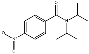 N,N-diisopropyl-4-nitrobenzamide Struktur