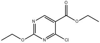 ethyl 4-chloro-2-ethoxypyrimidine-5-carboxylate Structure