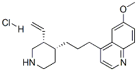 (3R-cis)-6-methoxy-4-[3-(3-vinyl-4-piperidyl)propyl]quinoline monohydrochloride Structure
