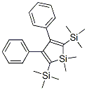 1,1-DIMETHYL-3,4-DIPHENYL-2,5-BIS-TRIMETHYLSILANYL-1H-SILOLE Structure