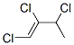 (Z)-1,2,3-Trichloro-1-butene Struktur