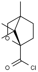 2-Oxabicyclo[2.2.1]heptane-1-carbonyl chloride, 4,7,7-trimethyl-, (1S)- (9CI),79634-76-7,结构式