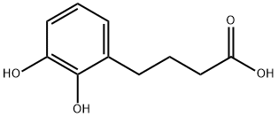 4-(2,3-DIHYDROXYPHENYL)BUTYRIC ACID, 79638-23-6, 结构式
