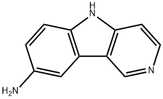 5H-吡啶并[4,3-B]吲哚-8-胺 结构式