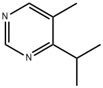 Pyrimidine, 5-methyl-4-(1-methylethyl)- (9CI) Structure