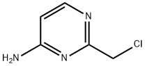 4-Pyrimidinamine, 2-(chloromethyl)- (9CI) Structure