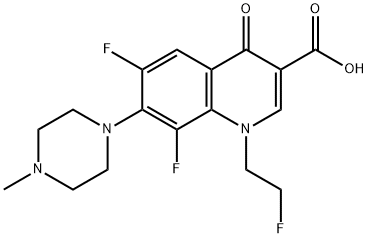 氟罗沙星,79660-72-3,结构式