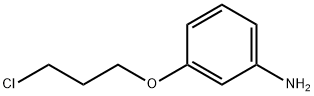 3-(3-CHLORO-PROPOXY)ANILINE, 79668-76-1, 结构式