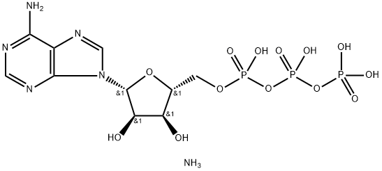 ADENOSINE 5'-TRIPHOSPHATE, AMMONIUM SALT Struktur