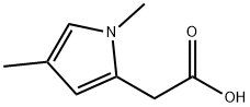 1,4-dimethyl-1H-pyrrole-2-acetic acid,79673-54-4,结构式