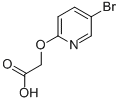 2-[(5-溴-2-吡啶基)氧基]乙酸, 79674-66-1, 结构式