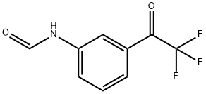 Formamide, N-[3-(trifluoroacetyl)phenyl]- (9CI) 结构式