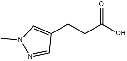 3-(1-METHYL-1 H-PYRAZOL-4-YL)-PROPIONIC ACID Struktur