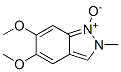 2H-Indazole,5,6-dimethoxy-2-methyl-,1-oxide(9CI),796873-08-0,结构式