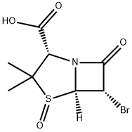6-bromopenicillanic acid S-sulfoxide Struktur