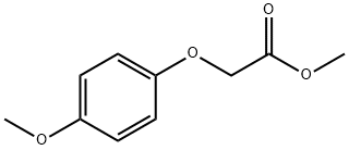 methyl 2-(4-methoxyphenoxy)acetate Structure