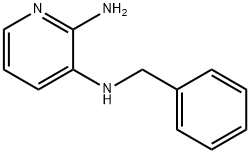 (2-氨基-3-吡啶基)-(苄基)胺 结构式