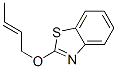 Benzothiazole, 2-(2-butenyloxy)- (9CI) Structure