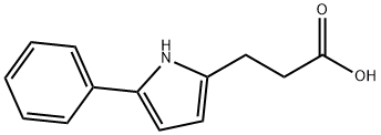 3-(5-PHENYL-1H-PYRROL-2-YL)-PROPIONIC ACID Structure