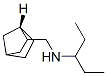 Bicyclo[2.2.1]heptane-2-methanamine, N-(1-ethylpropyl)-, (1S-exo)- (9CI),79731-62-7,结构式