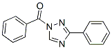 フェニル(3-フェニル-1H-1,2,4-トリアゾール-1-イル)ケトン 化学構造式