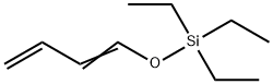 1-(TRIETHYLSILYLOXY)-1,3-BUTADIENE, 97%, MIXTURE OF CIS AND TRANS Structure