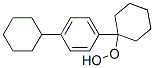 1-(4-Cyclohexylphenyl)cyclohexyl hydroperoxide Struktur