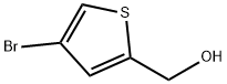 (4-溴-2-噻吩基)甲醇, 79757-77-0, 结构式