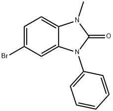 2H-Benzimidazol-2-one, 1,3-dihydro-5-bromo-1-methyl-3-phenyl-|2H-BENZIMIDAZOL-2-ONE, 1,3-DIHYDRO-5-BROMO-1-METHYL-3-PHENYL-