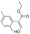 Benzeneacetic acid, alpha-(hydroxymethylene)-2,5-dimethyl-, ethyl ester, (alphaE)- (9CI),797756-82-2,结构式