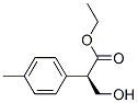 Benzeneacetic acid, alpha-(hydroxymethyl)-4-methyl-, ethyl ester, (alphaR)- (9CI) 结构式