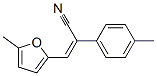 Benzeneacetonitrile, 4-methyl-alpha-[(5-methyl-2-furanyl)methylene]- (9CI) Structure