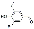 Benzaldehyde, 3-bromo-5-ethyl-4-hydroxy- (9CI) Structure
