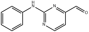 2-(PhenylaMino)pyriMidine-4-carbaldehyde Struktur